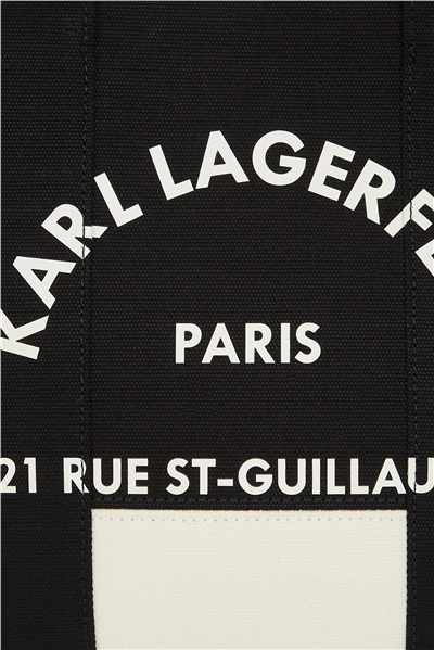 Karl Lagerfeld K/Rsg Square Md Tote Col. Blk Kadın Omuz Çantası Çok Renkli