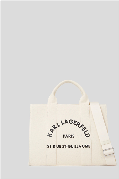 Karl Lagerfeld K/Rsg Square Medium Tote Kadın Omuz Çantası Ten Rengi