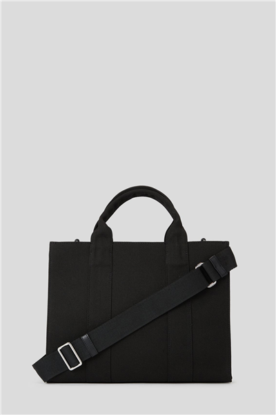 Karl Lagerfeld K/Rsg Square Medium Tote Kadın Omuz Çantası Siyah