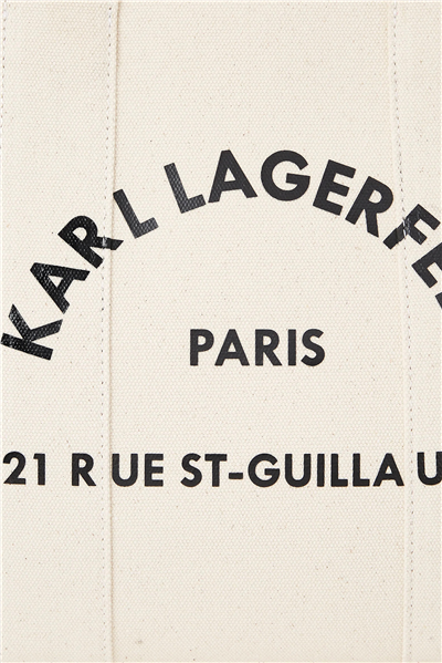Karl Lagerfeld K/Rsg Square Medium Tote Kadın Omuz Çantası Ten Rengi