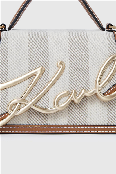 Karl Lagerfeld K/Signature 2.0 Sm Cb Herr Cnv Kadın Mini Omuz Çantası
