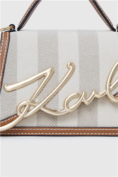 Karl Lagerfeld K/Signature 2.0 Sm Cb Herr Cnv Kadın Mini Omuz Çantası