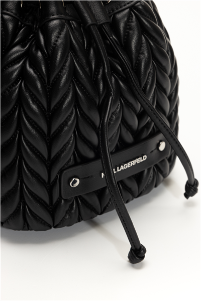 Karl Lagerfeld K/Weave Bucket Kadın Bucket Çanta