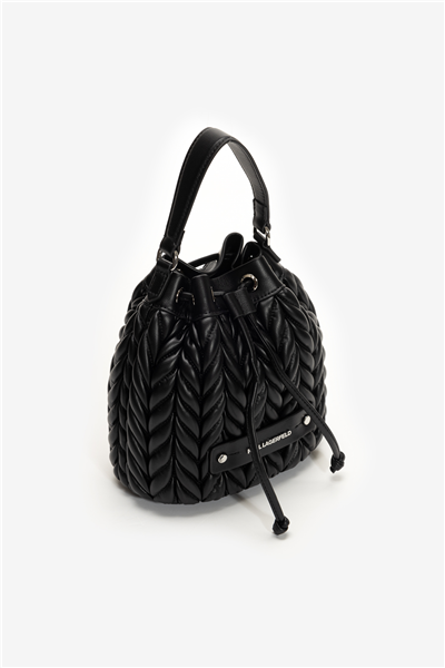 Karl Lagerfeld K/Weave Bucket Kadın Bucket Çanta