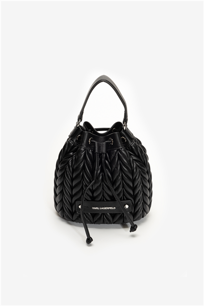 Karl Lagerfeld K/Weave Bucket Kadın Bucket Çanta