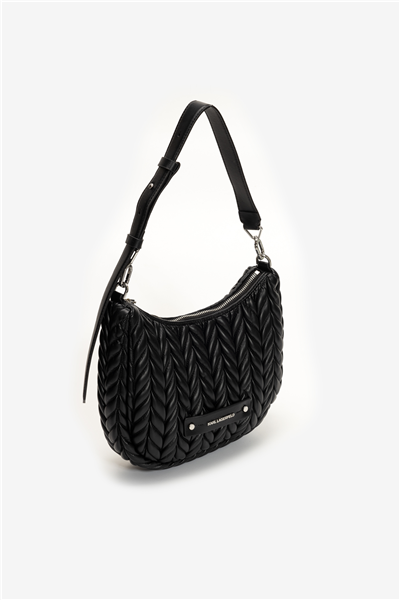 Karl Lagerfeld K/Weave SM Hobo Kadın Mini Omuz Çantası