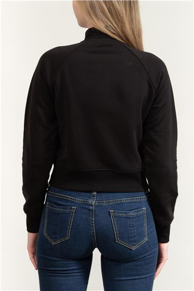 Karl Lagerfeld Logo Kadın Fermuarlı Sweatshirt