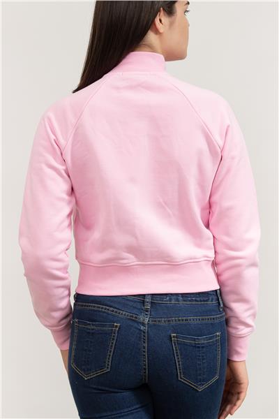 Karl Lagerfeld Logo Kadın Fermuarlı Sweatshirt