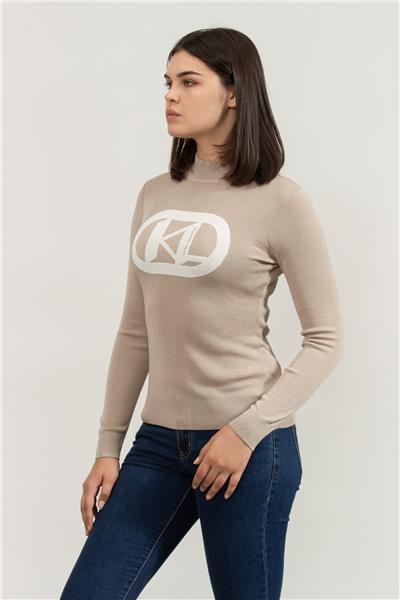 Karl Lagerfeld Logo Kadın Triko