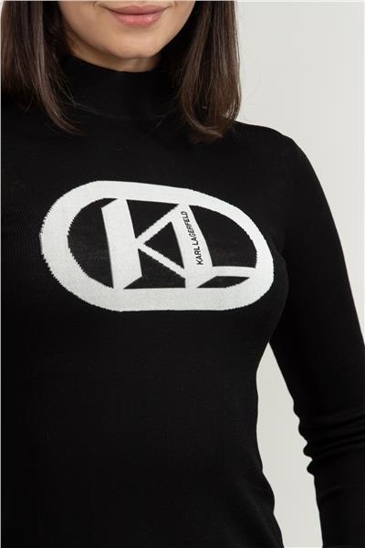 Karl Lagerfeld Logo Kadın Triko