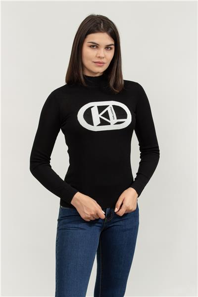 Karl Lagerfeld Logo Kadın Triko