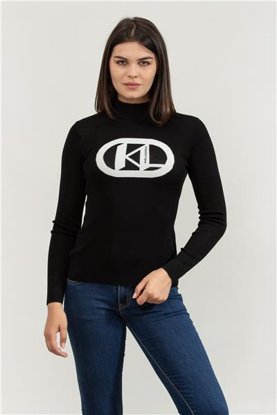 Karl Lagerfeld Logo Kadın Triko