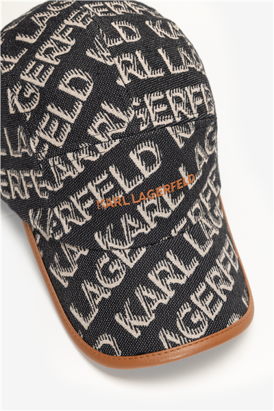 Karl Lagerfeld Monogram Kadın Baseball Şapka