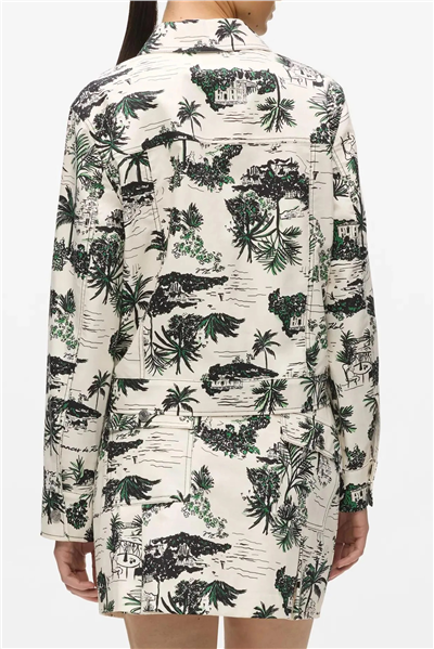 Karl Lagerfeld Printed Blouson Kadın Gömlek