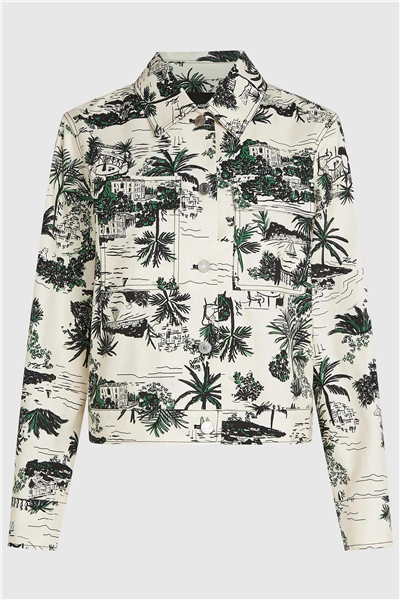 Karl Lagerfeld Printed Blouson Kadın Gömlek