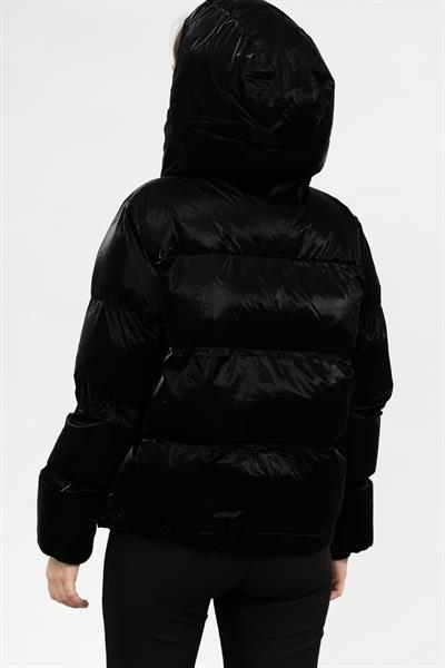 Karl Lagerfeld Quilted  Kadın Mont Siyah