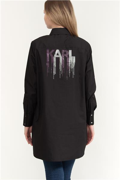 Karl Lagerfeld Rhinestone  Kadın Tunik