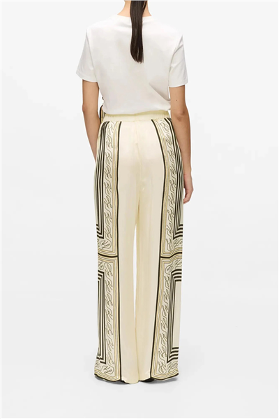 Karl Lagerfeld Scarf Print Pj Pants Kadın Pantolon Çok Renkli
