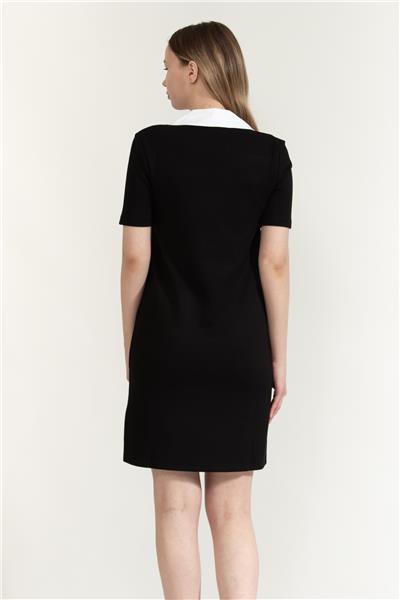 Karl Lagerfeld Signature Collar Kadın T-Shirt Elbise