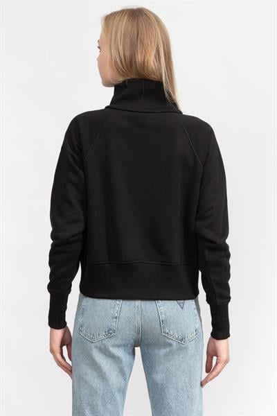 Karl Lagerfeld Signature Kadın Fermuarlı Sweatshirt