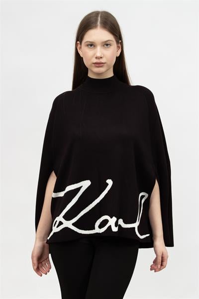 Karl Lagerfeld Signature Kadın Triko
