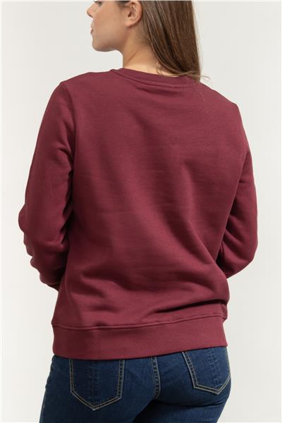 Karl Lagerfeld Signature Sequins Kadın Bisiklet Yaka Sweatshirt