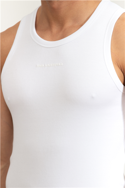 Karl Lagerfeld SL Erkek Bisiklet Yaka T-Shirt