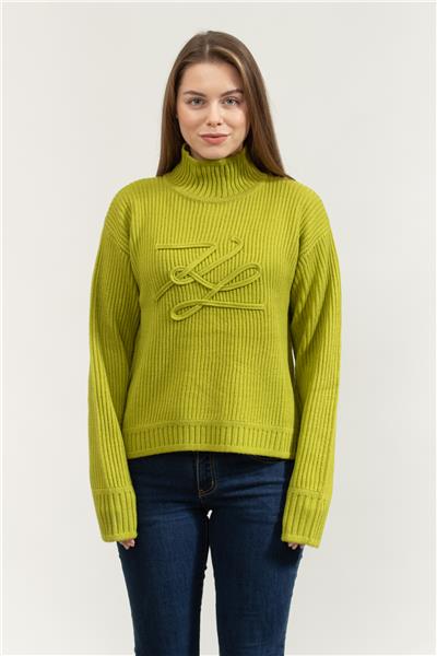 Karl Lagerfeld Soutache Autograph Kadın Triko