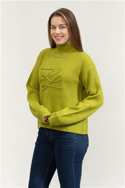 Karl Lagerfeld Soutache Autograph Kadın Triko