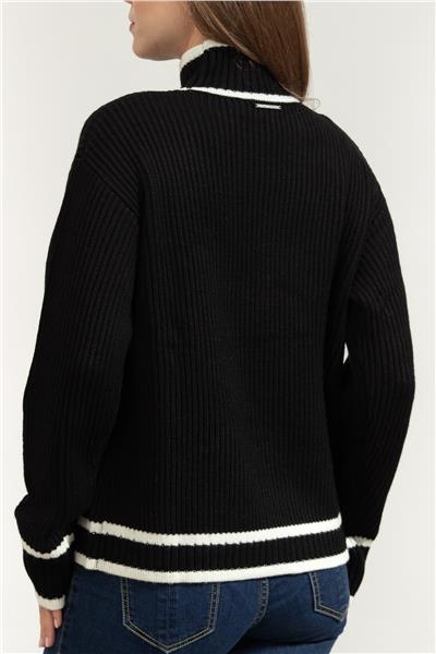 Karl Lagerfeld Soutache Autograph Kadın Triko