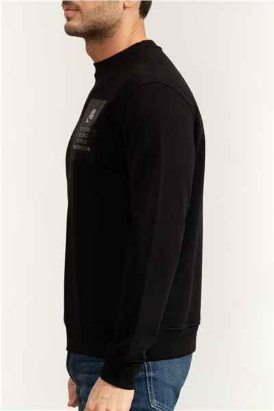 Karl Lagerfeld Sweat Crewneck Erkek Bisiklet Yaka Sweatshirt