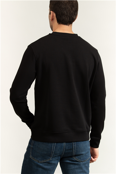 Karl Lagerfeld Sweat Crewneck Erkek Bisiklet Yaka Sweatshirt