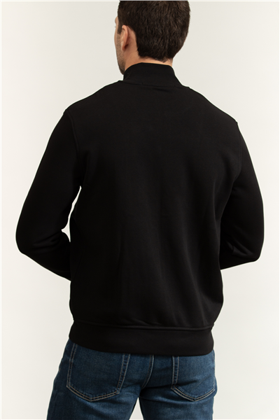 Karl Lagerfeld Sweat Zip Jacket Erkek Fermuarlı Sweatshirt