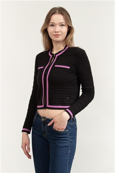 Karl Lagerfeld Textured Classic  Kadın Hırka