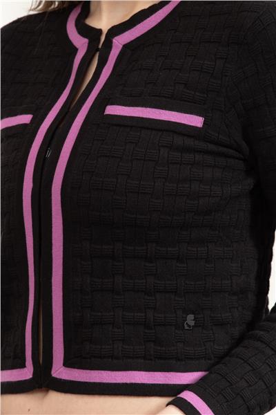 Karl Lagerfeld Textured Classic  Kadın Hırka