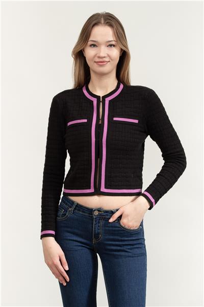 Karl Lagerfeld Textured Classic  Kadın Hırka