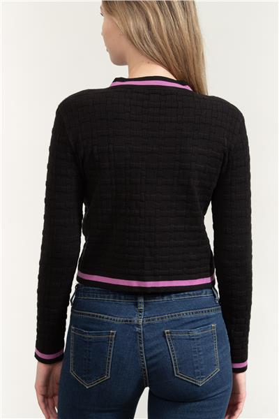 Karl Lagerfeld Textured Classic  Kadın Hırka