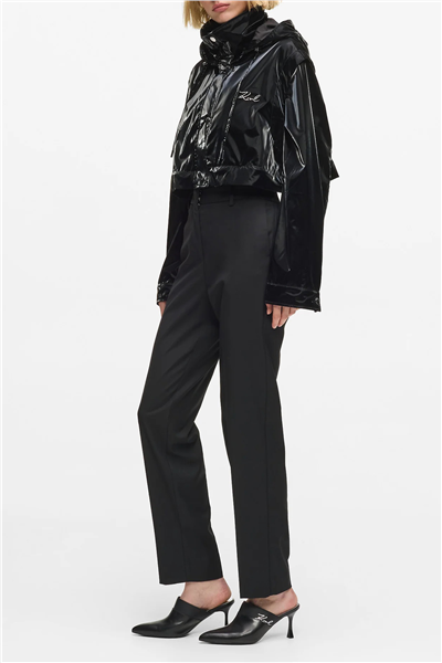 Karl Lagerfeld Transformable Coat Kadın Mont Siyah