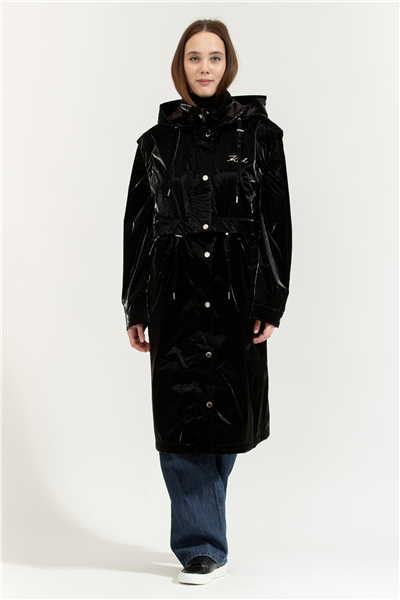 Karl Lagerfeld Transformable Coat Kadın Mont