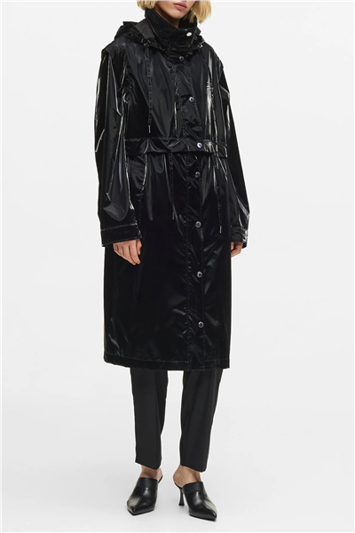 Karl Lagerfeld Transformable Coat Kadın Mont Siyah