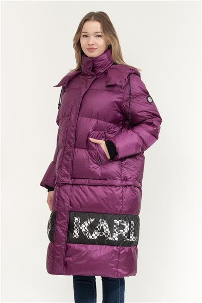 Karl Lagerfeld Transformer Long Down Kadın Mont