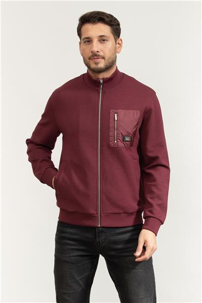 Karl Lagerfeld Zip Jacket Erkek Fermuarlı Sweatshirt
