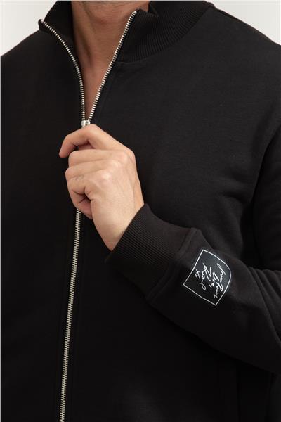 Karl Lagerfeld Zip Jacket Erkek Fermuarlı Sweatshirt