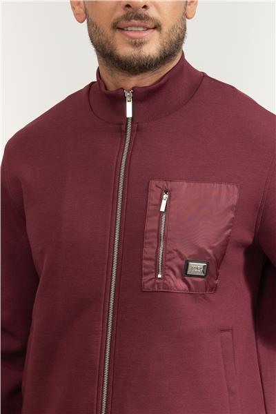 Karl Lagerfeld Zip Jacket Erkek Fermuarlı Sweatshirt