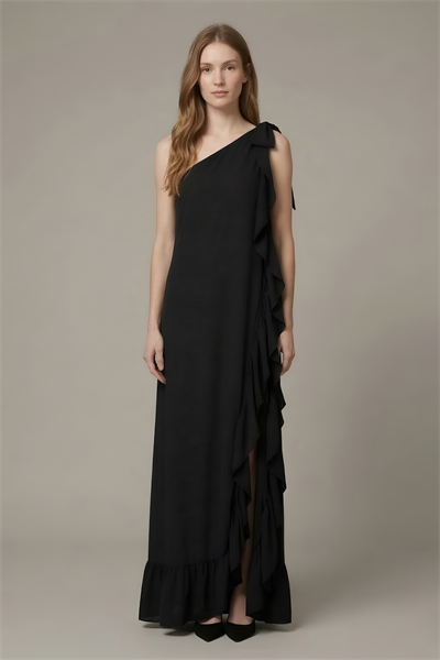 Lalamia Kadın Jarse Askılı Elbise