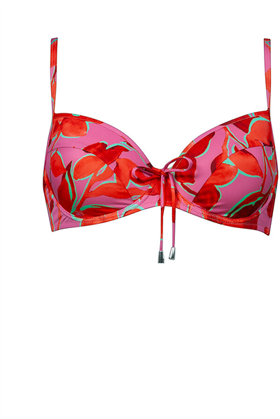 Lidea G-Lidea Fused Florals Kadın Bikini Üstü