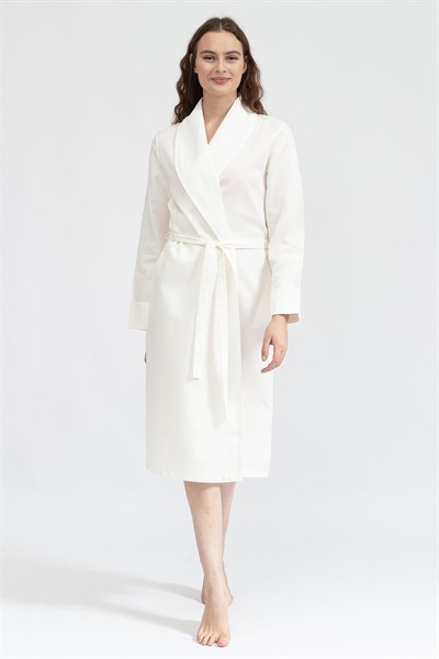 Linclalor Shawl Collar Dressing Gown L/S Kadın Sabahlık Çok Renkli