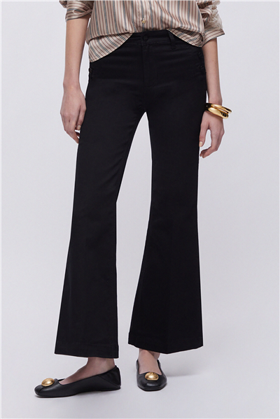 Liu Jo B.Up Flare Jewel H.W. Kadın Pantolon Siyah