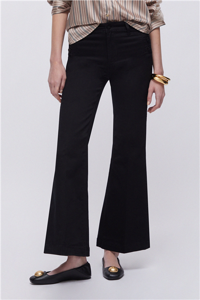 Liu Jo B.Up Flare Jewel H.W. Kadın Pantolon Siyah