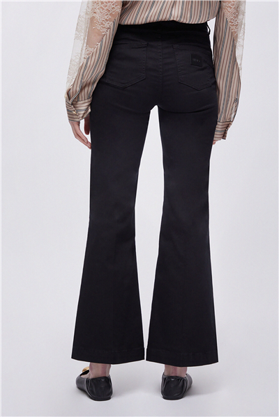 Liu Jo B.Up Flare Jewel H.W. Kadın Pantolon Siyah